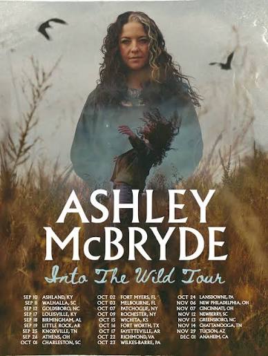 Ashley McBryde concert tour poster 2026